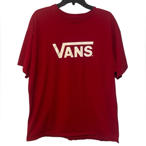 Vans Other - Men’s Red Vans Logo T-Shirt